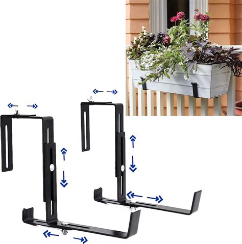 window box metal brackets|wall mount window box brackets.